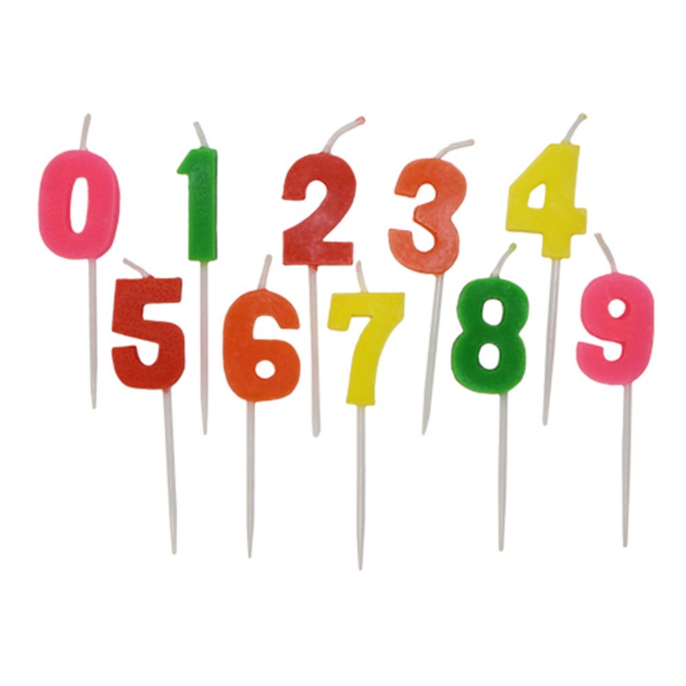 Kakkukynttilä Numerot