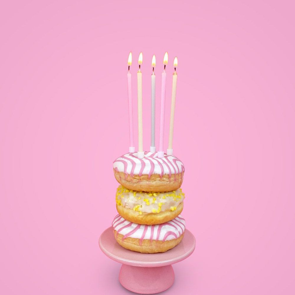 Kakkukynttilät We Love Pastel