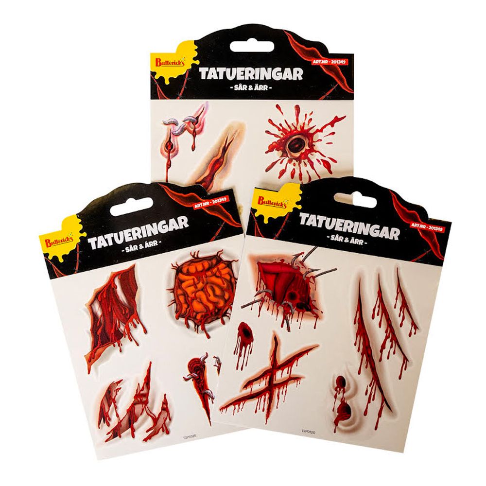 Tatoveringer Sår & Arr