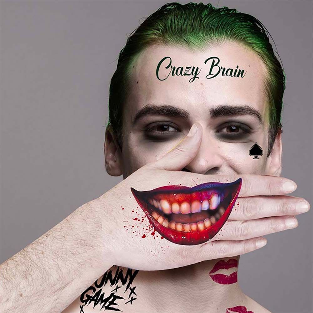 Tatueringar Evil Joker
