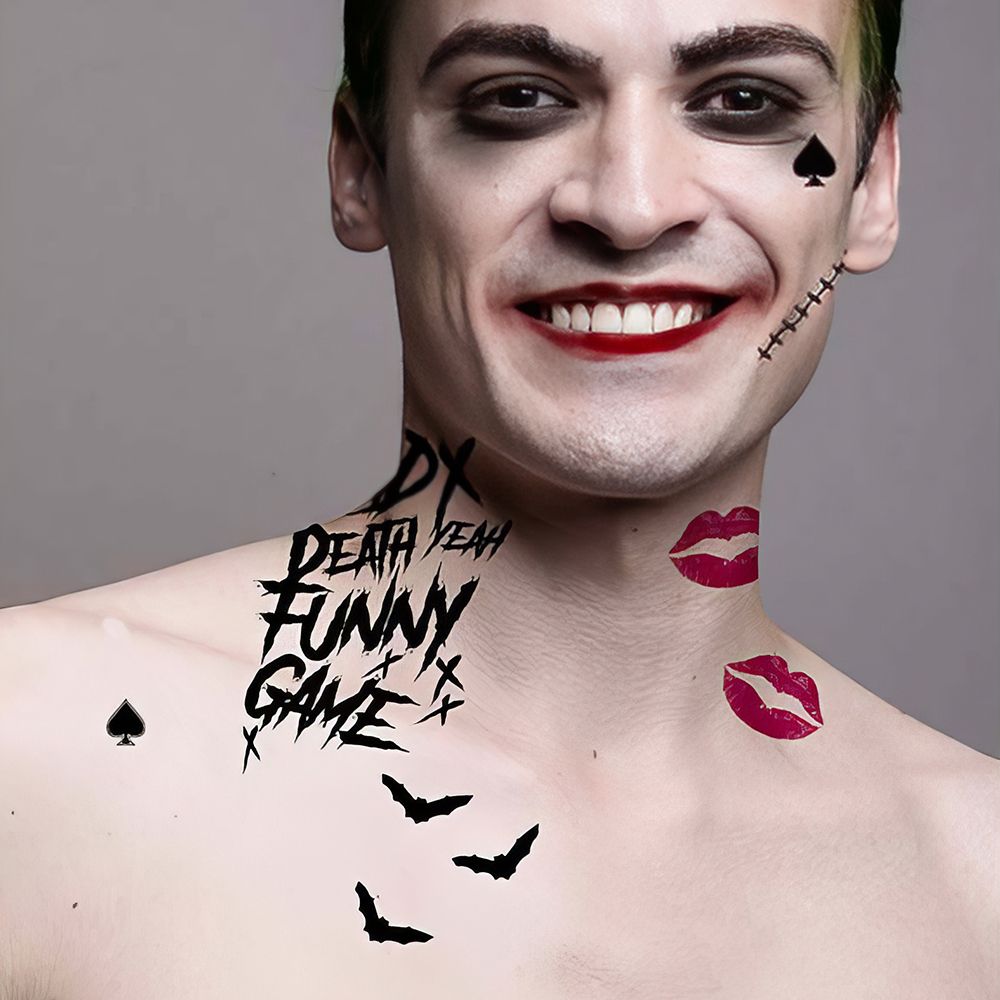 Tatueringar Evil Joker