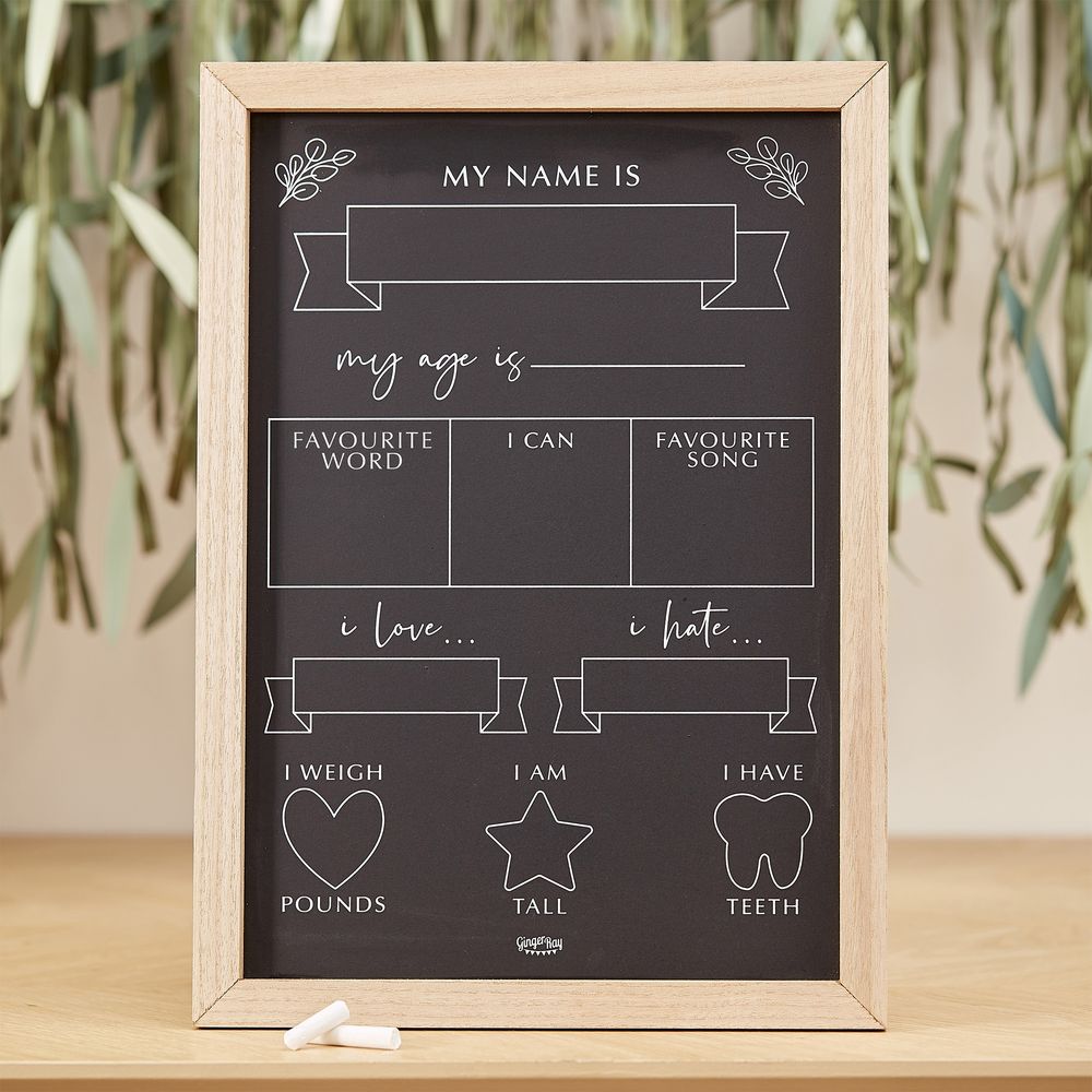 Taulu Baby Shower My Name Is