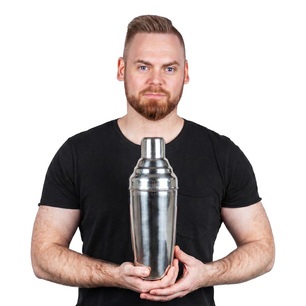 TB Cocktail Shaker i Rostfritt Stål XL