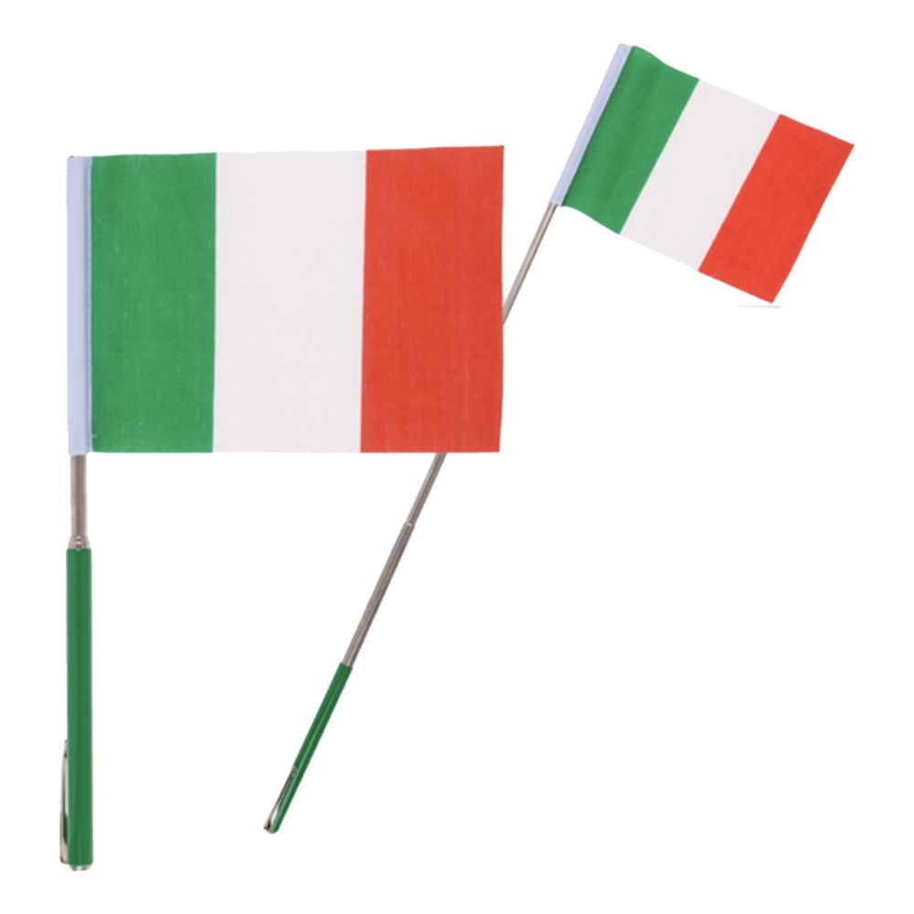 Teleskooppinen Lippu Italia