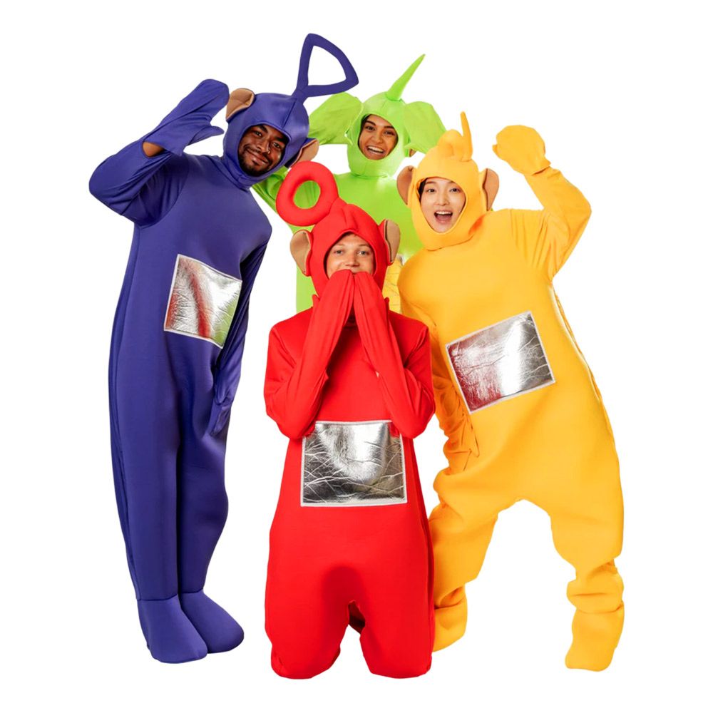Teletubbies Laa-Laa Maskeraddräkt