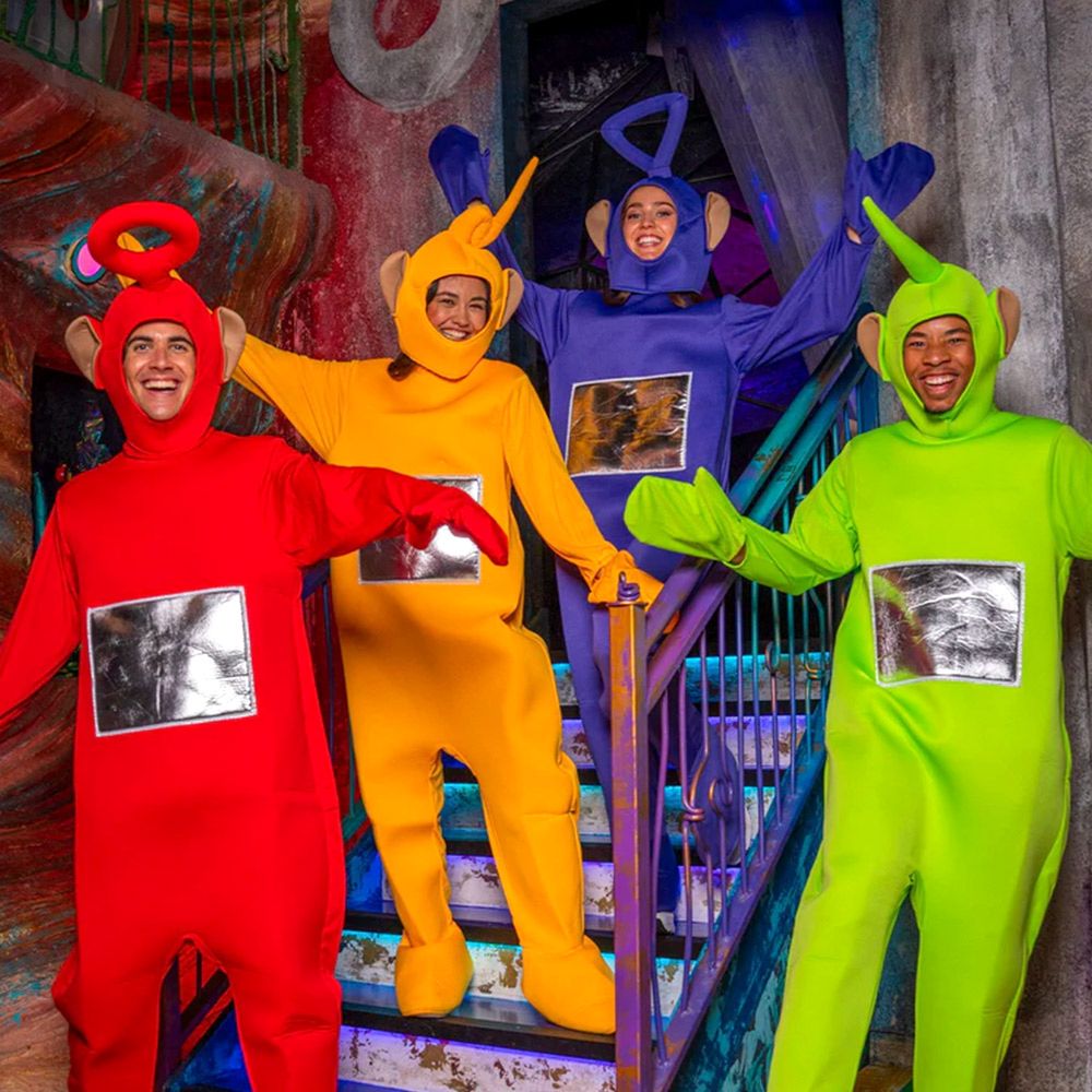Teletubbies Tinky Winky Drakt