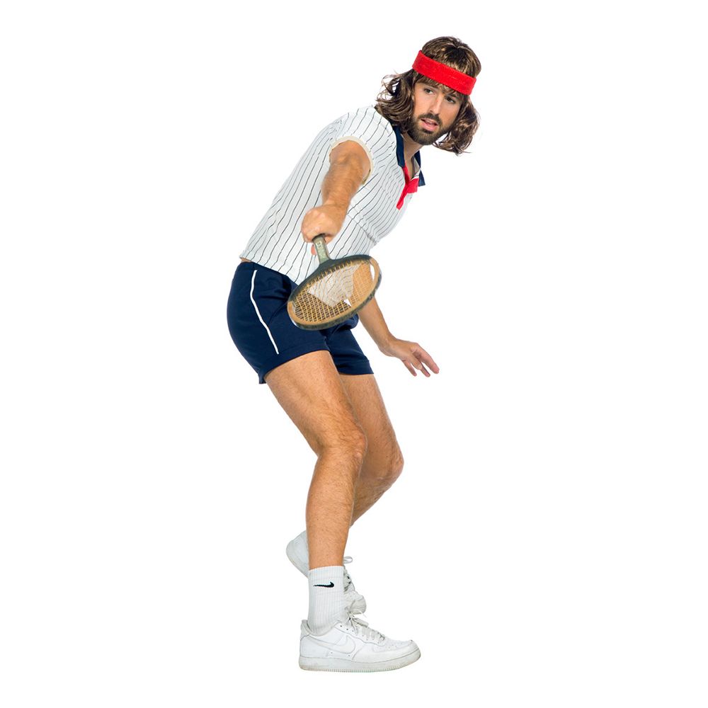 Tennisspiller Retro Herrekostume