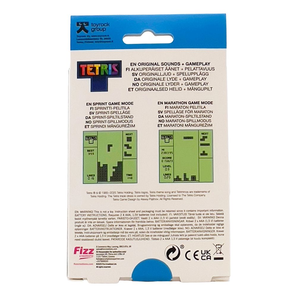 Tetris Arcade på nøglering