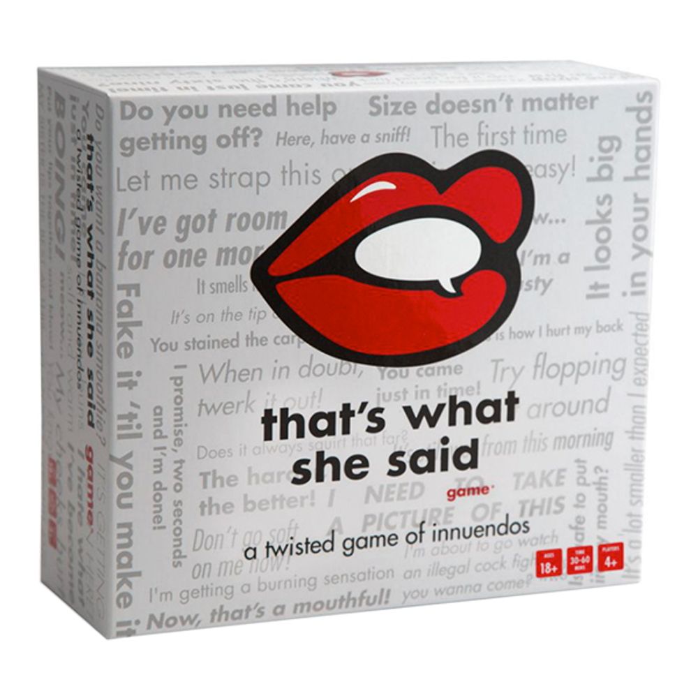 Thats What She Said Sällskapsspel