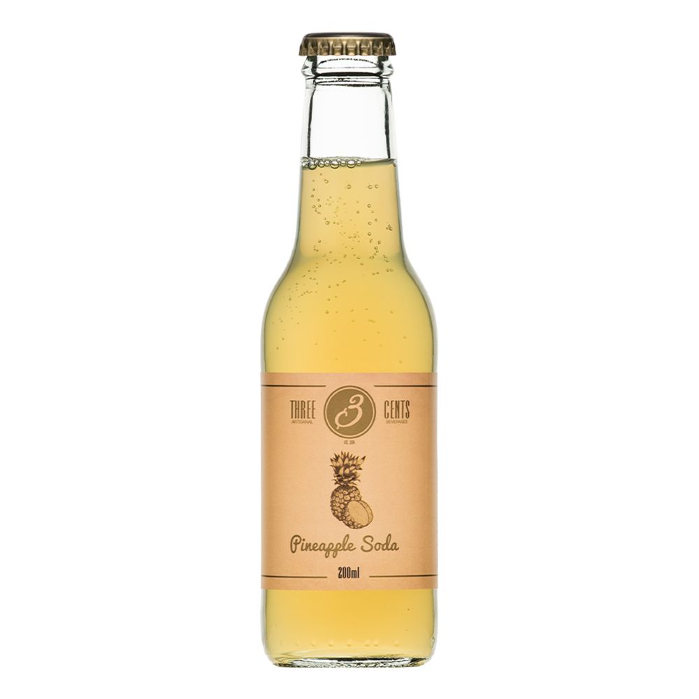 Three Cents Pineapple Soda Ananaslimonadi