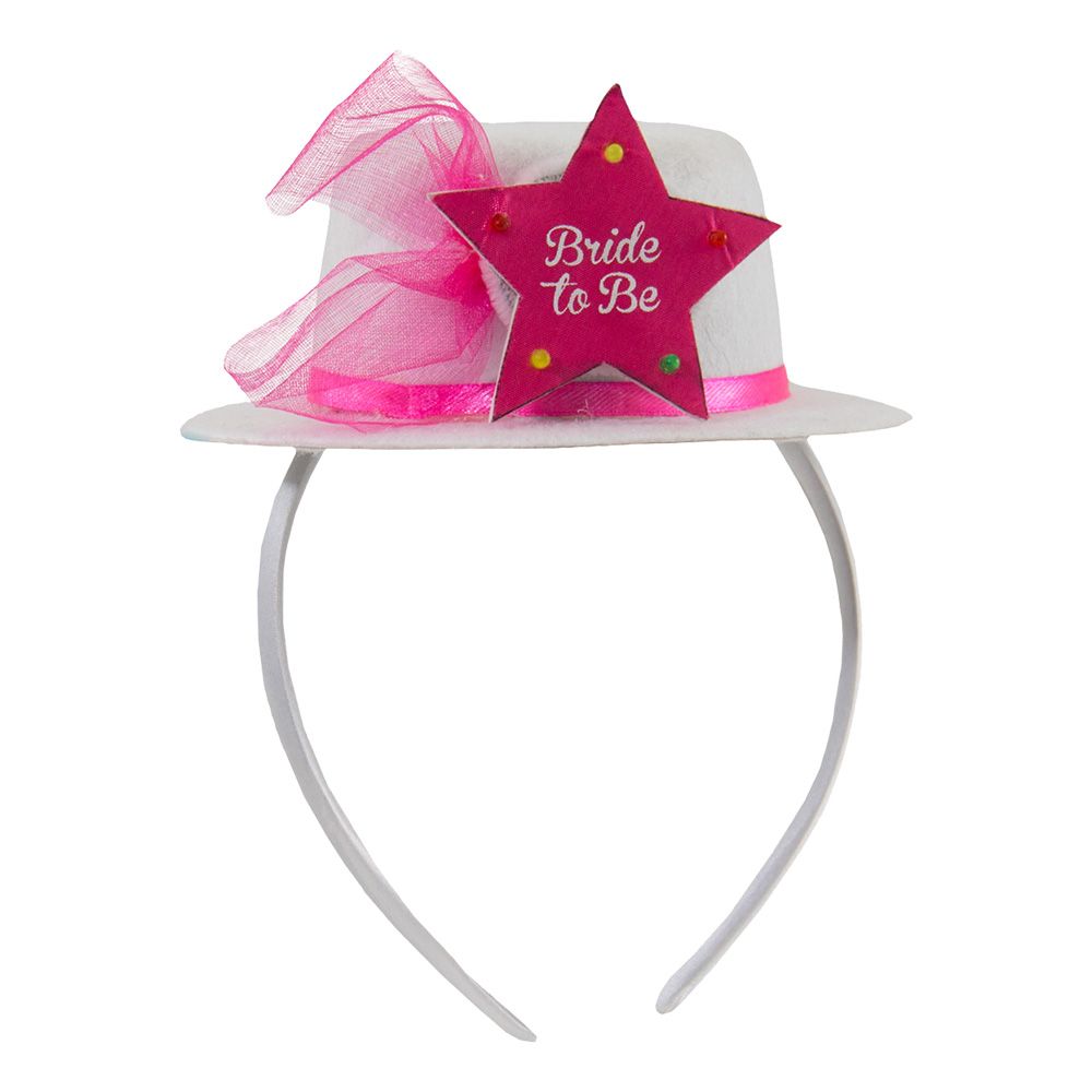 Hårbøyle Bride to Be med LED