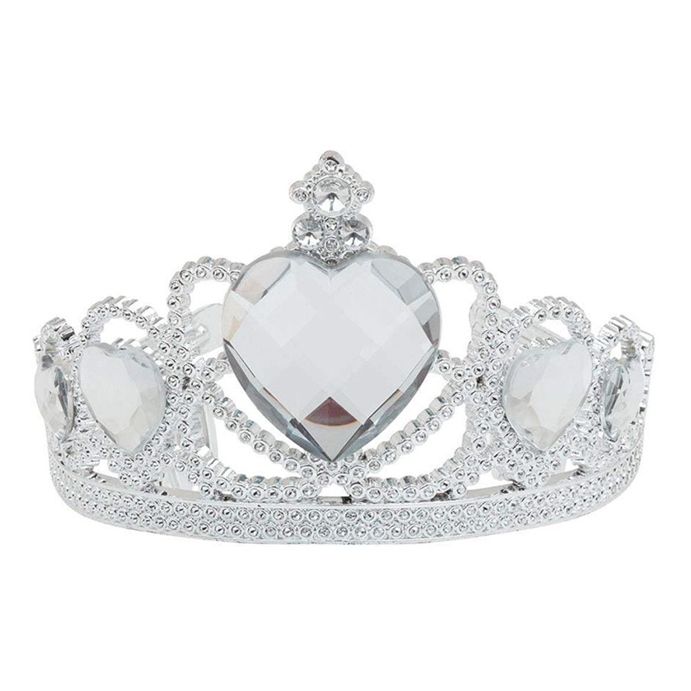 Tiara med Gjennomsiktige Hjerter