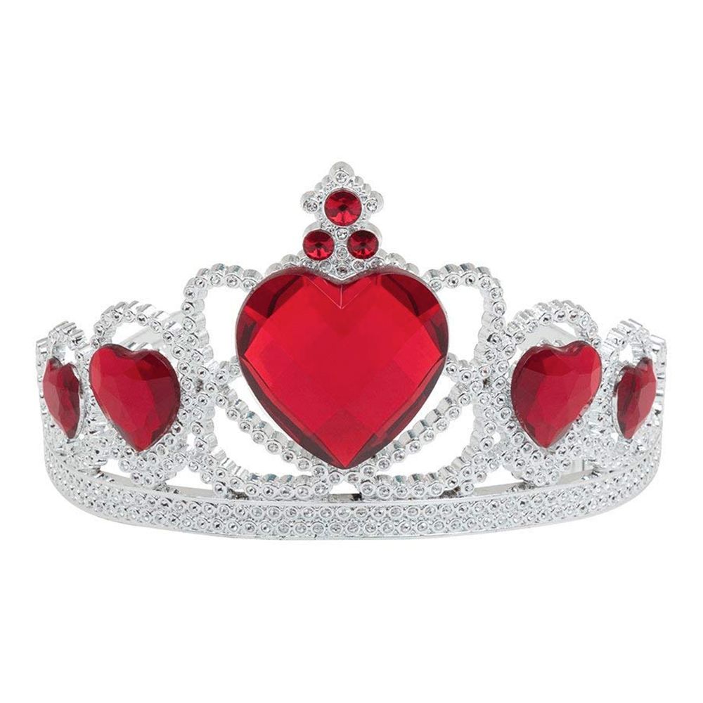 Tiara med Røde Hjerter