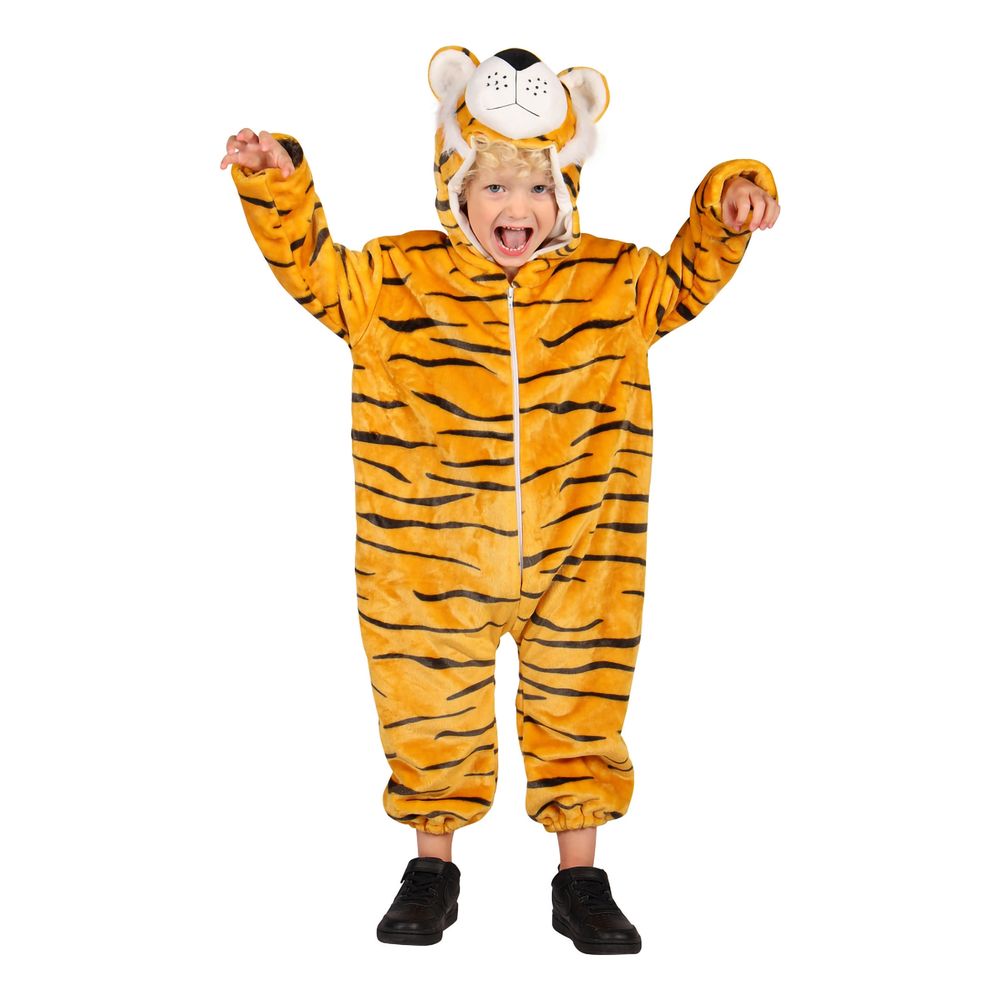 Tiger Onesie Barn Maskeraddräkt