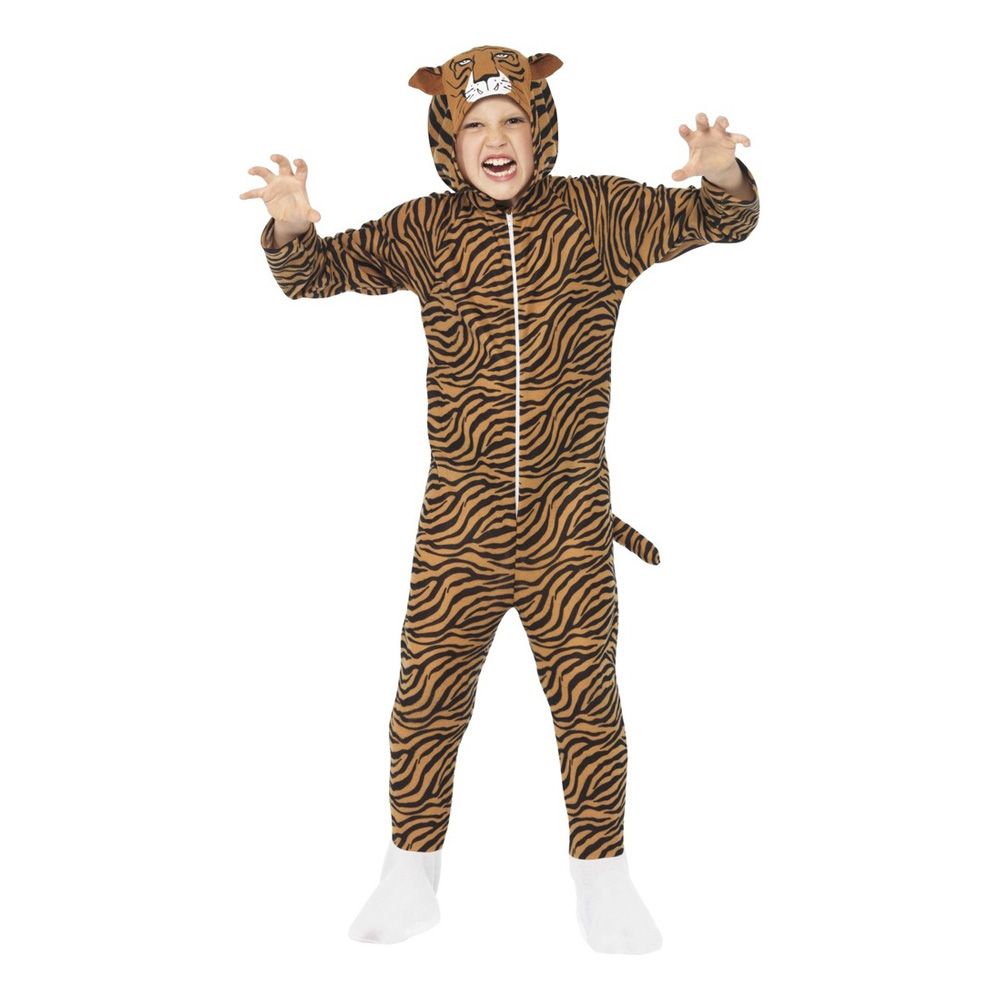 Tigerdräkt Barn Maskeraddräkt