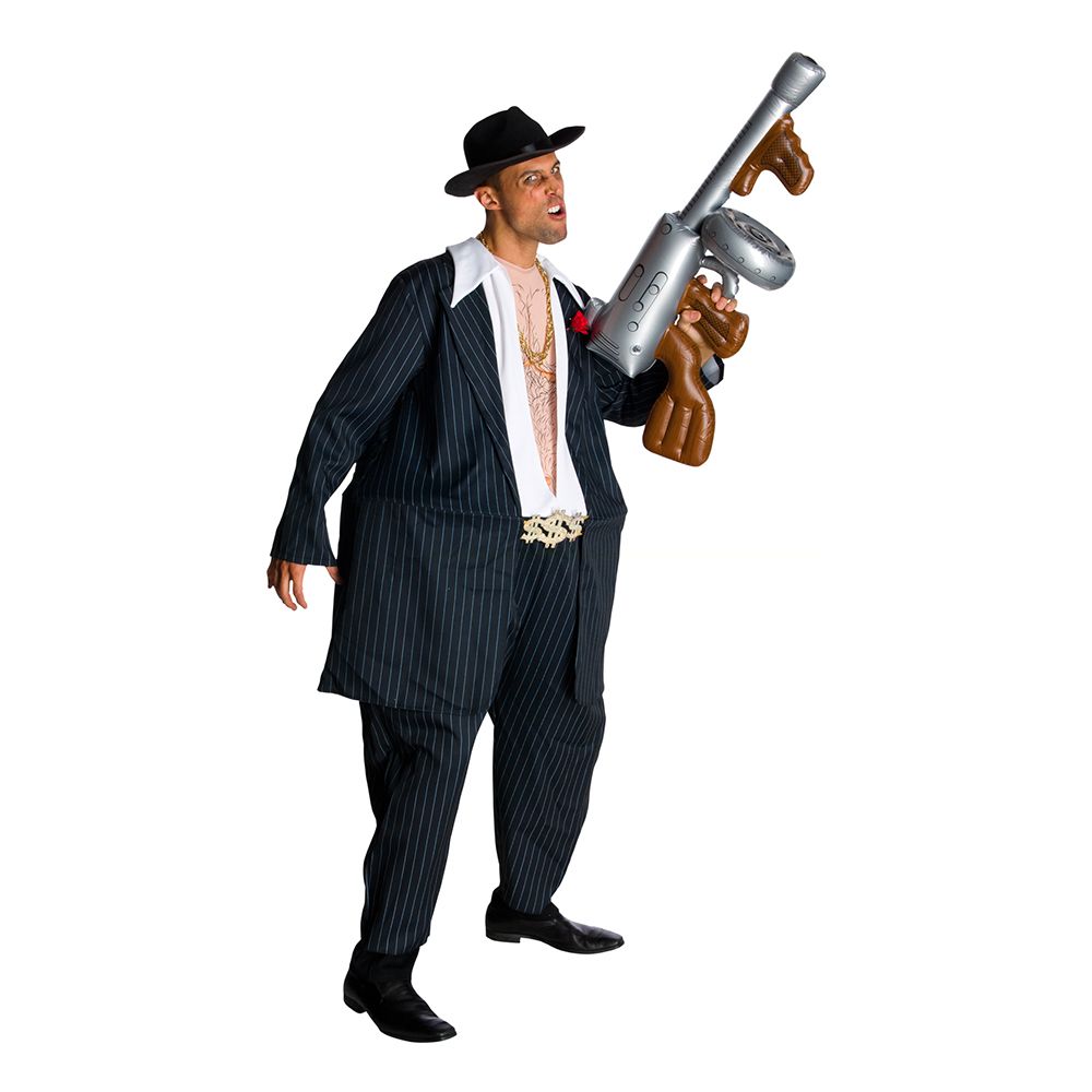 Tjock Gangster Maskeraddräkt