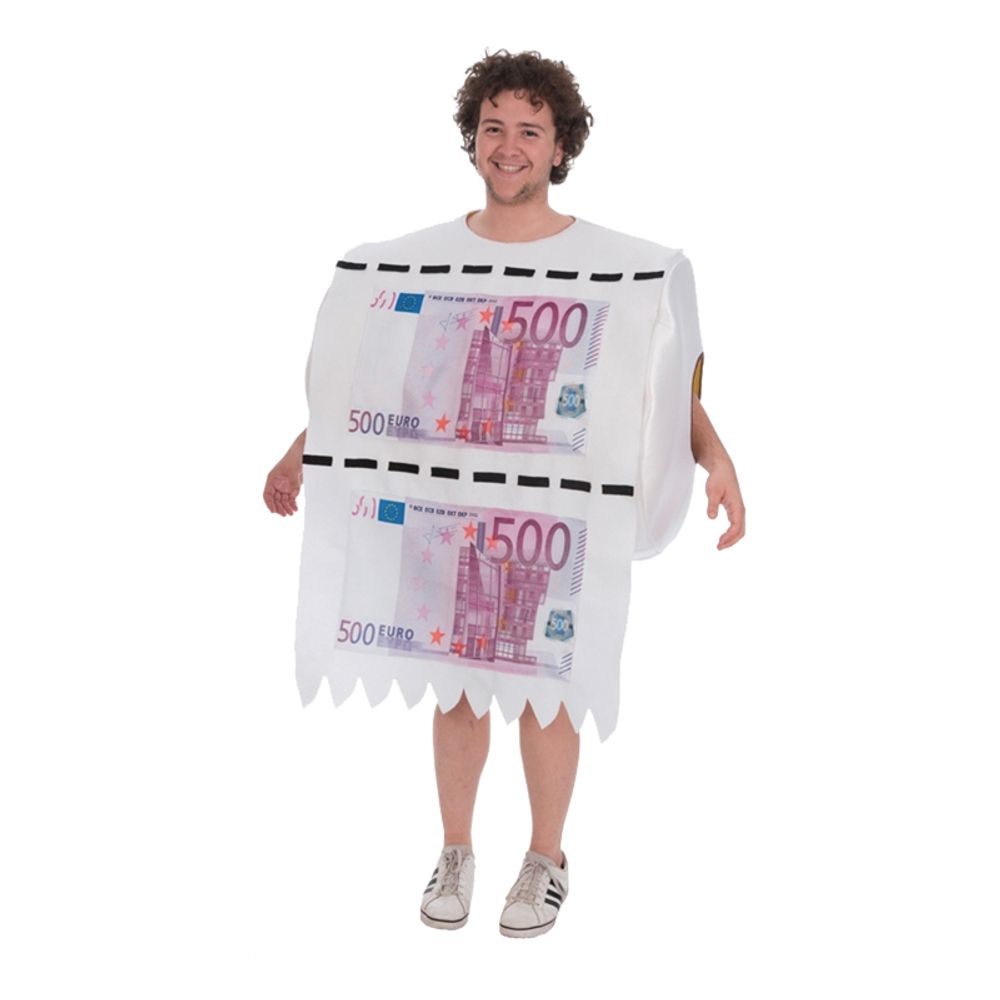 Toalettpapir 500 Euro Kostyme