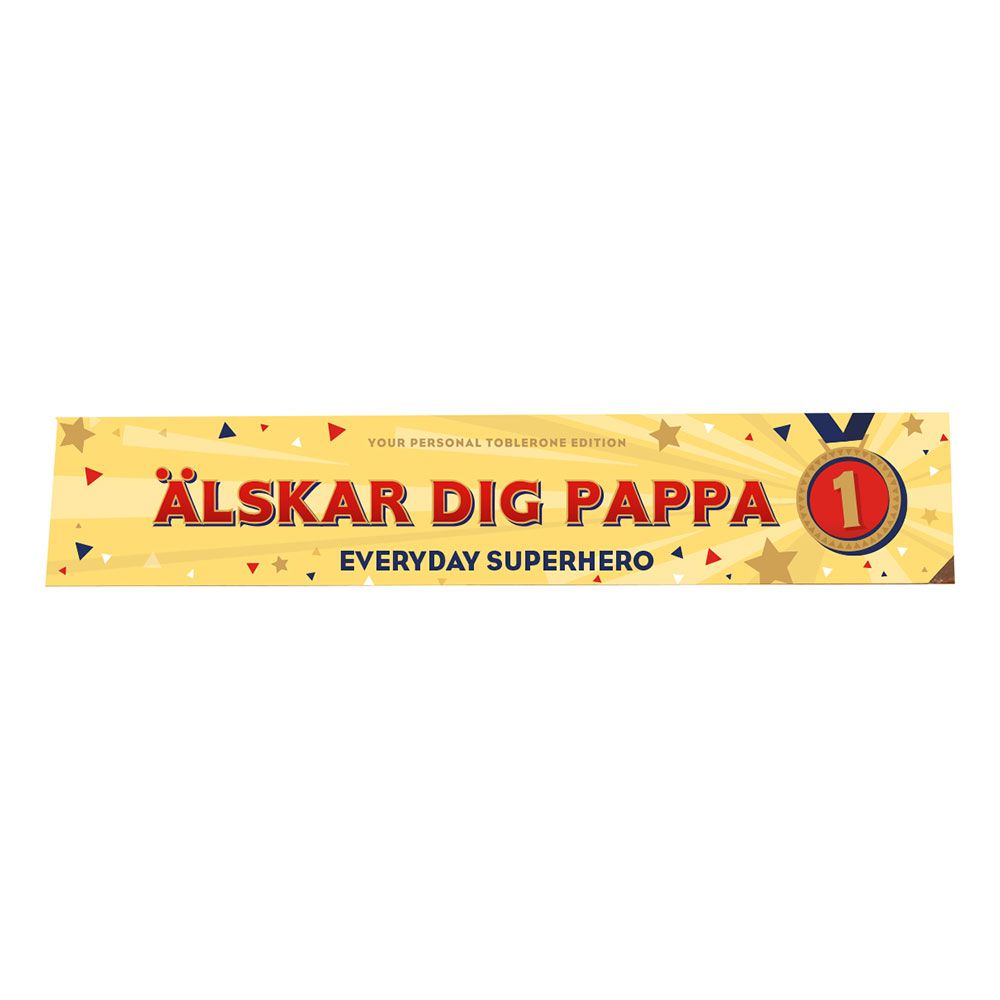 Toblerone Älskar Dig Pappa