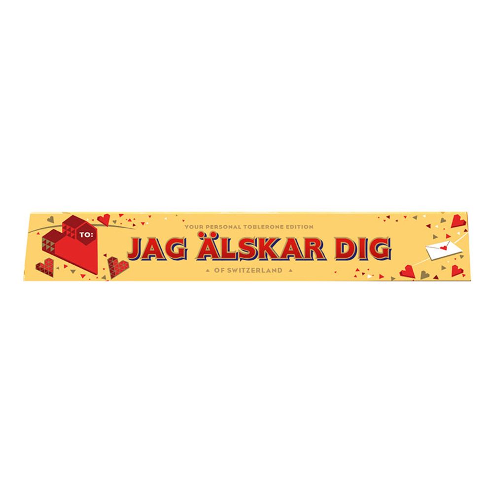 Toblerone Jag Älskar Dig