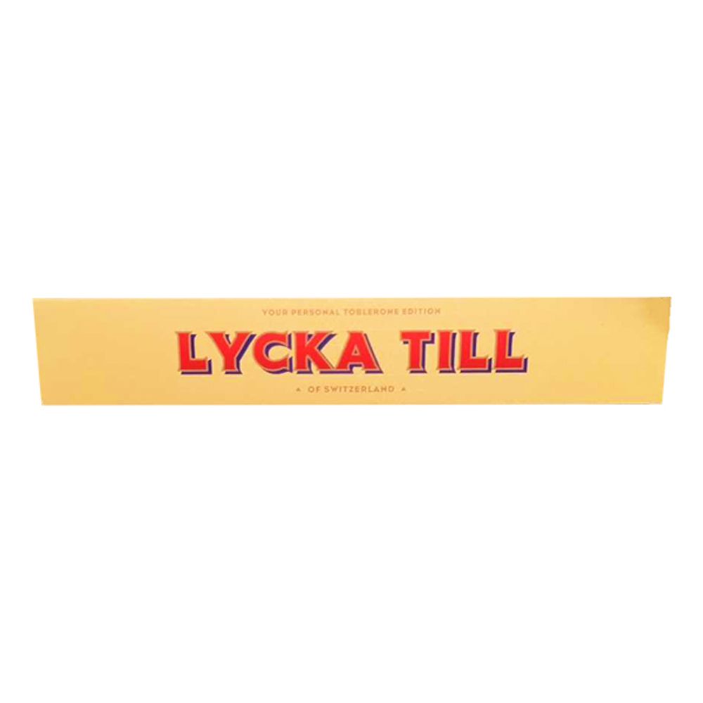 Toblerone Lycka till