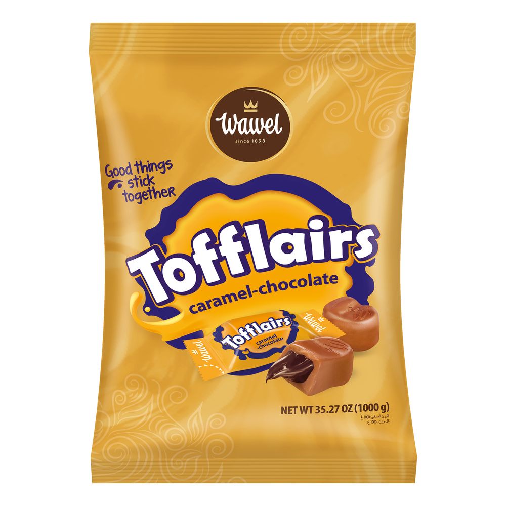 Wawel Tofflairs Karamel-Chokolade Økonomipakke
