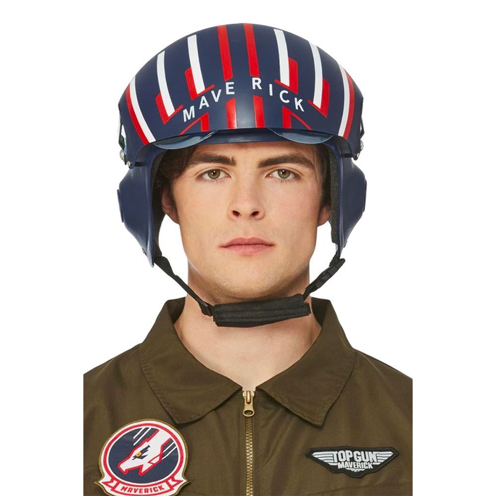 Top Gun Deluxe Hjälm med Glasögon