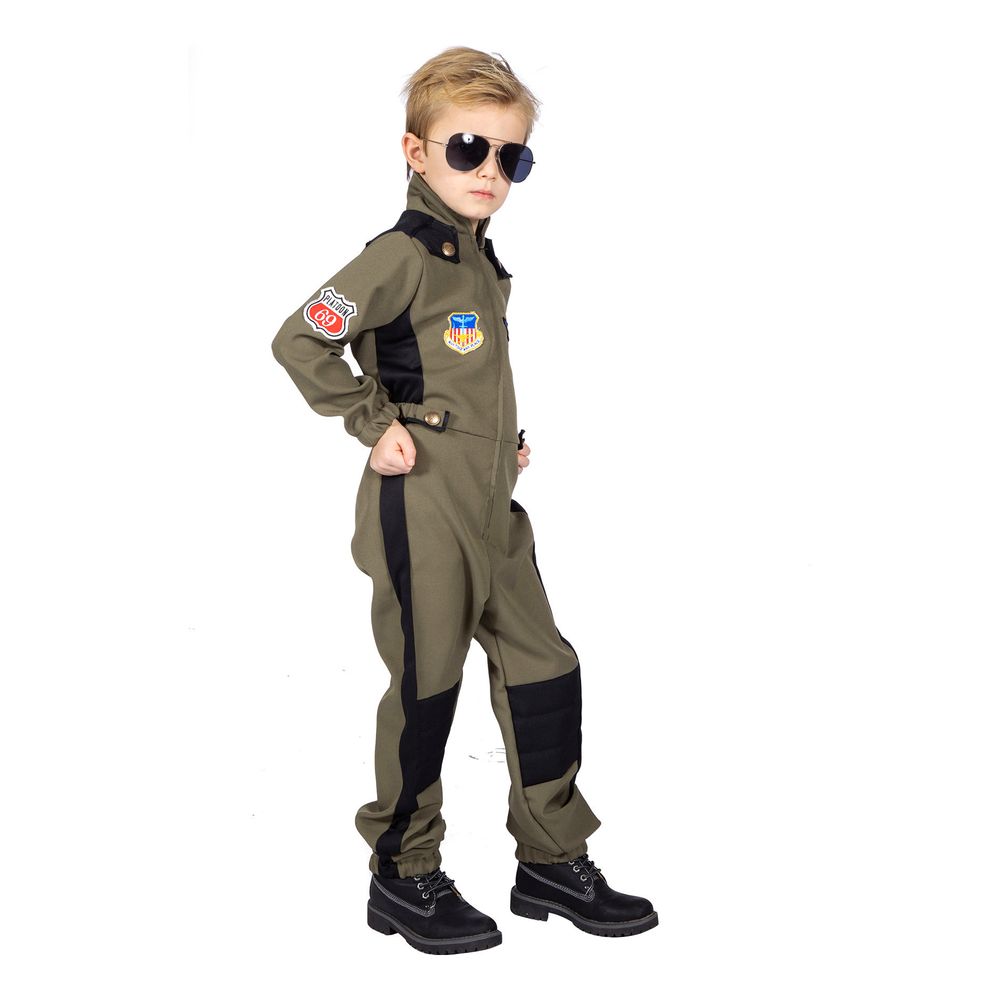 Top Pilot Barn Kostyme