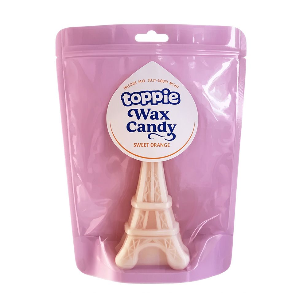 Toppie Wax Candy Eiffeltårnet Appelsin
