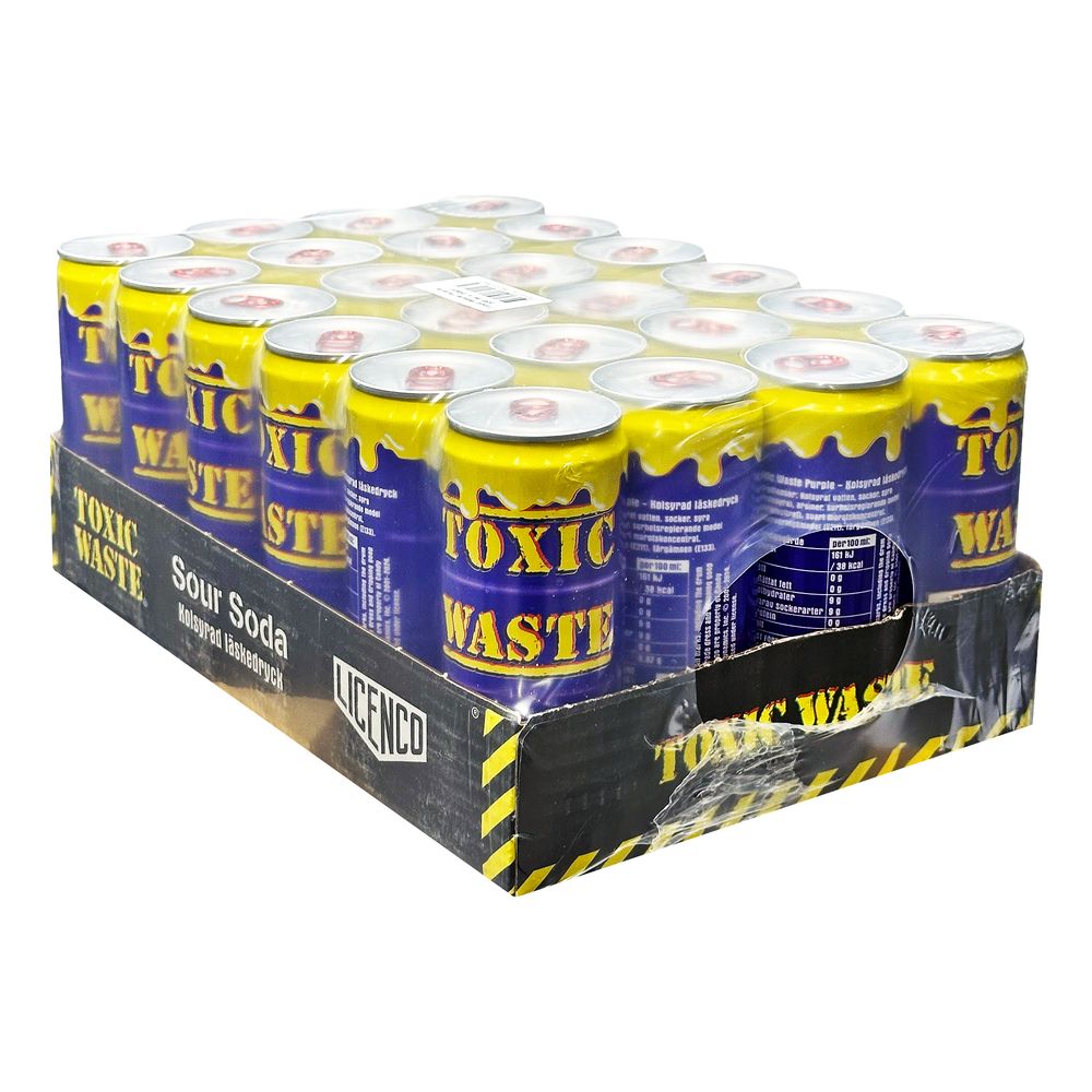 Toxic Waste Soda Purple Storpack