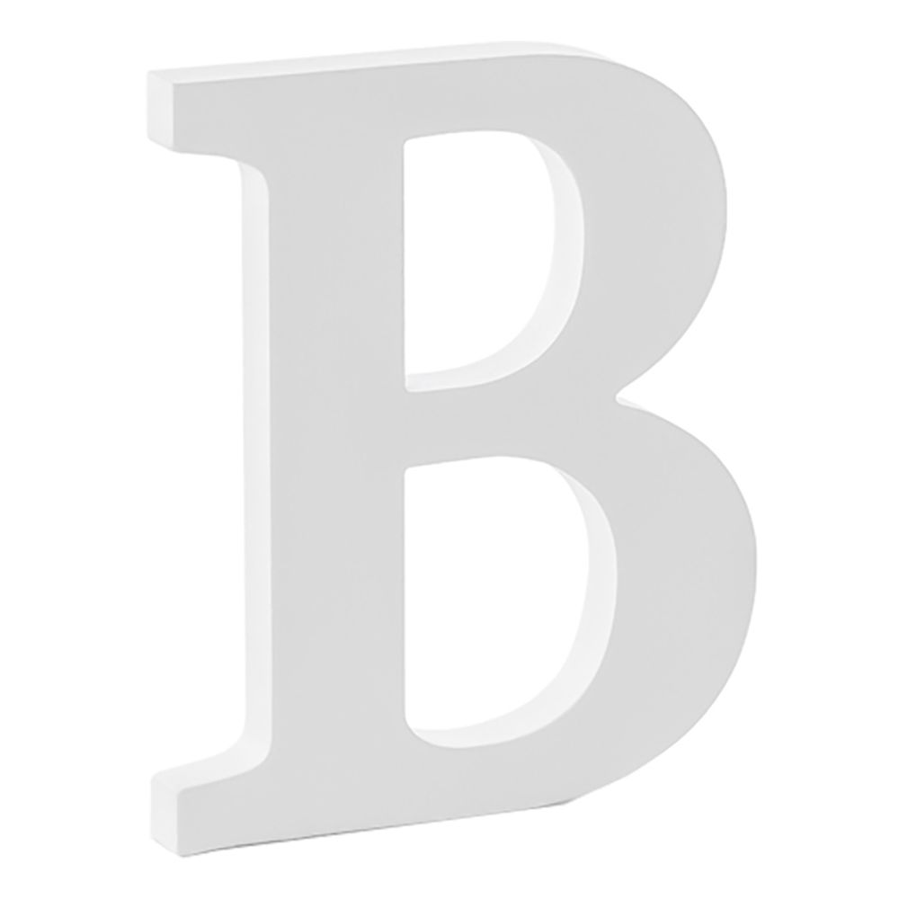 Træbogstaver Hvide
