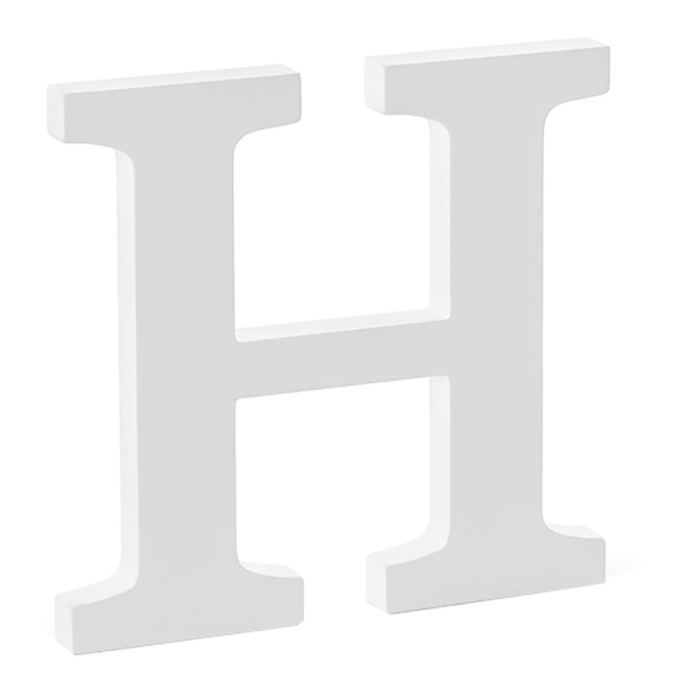 Træbogstaver Hvide