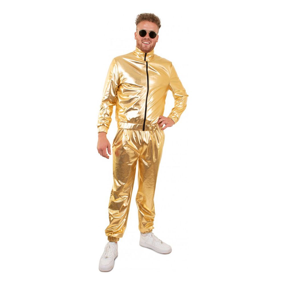 Tracksuit Guld Kostume