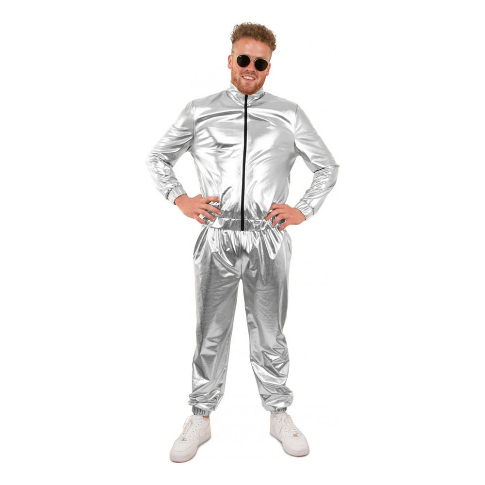 Tracksuit Sølv Kostyme