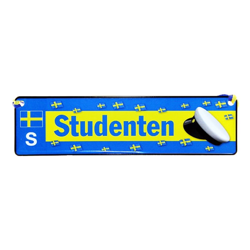 Trafikskylt Student