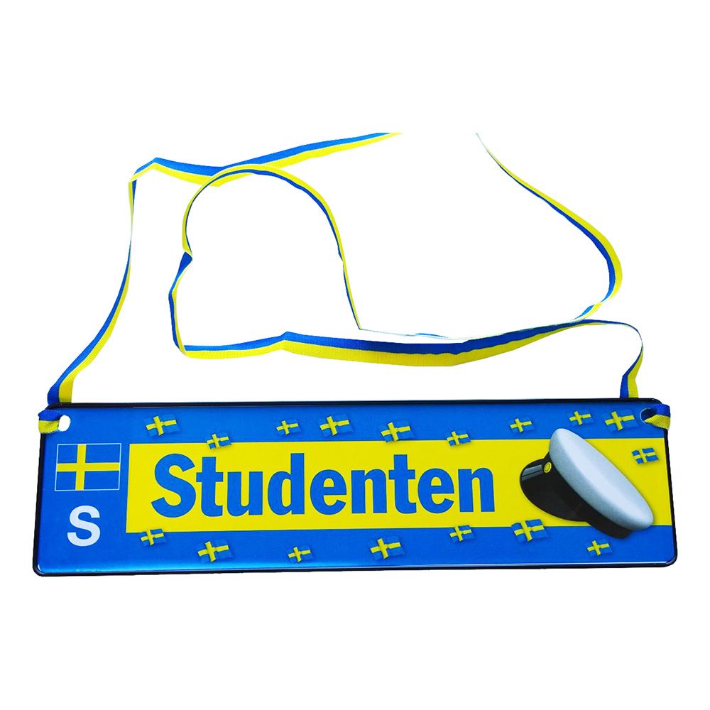 Trafikskylt Student