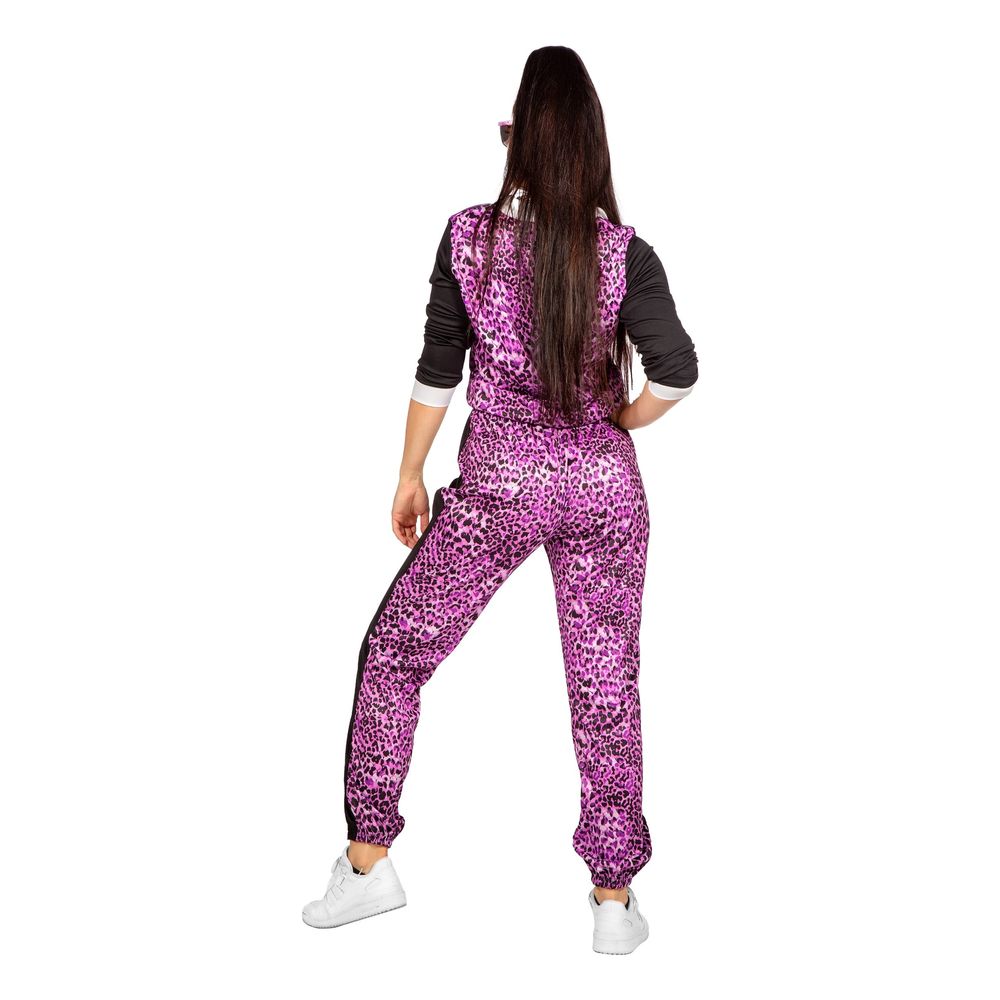 Grilldress Dame Leopard Lilla