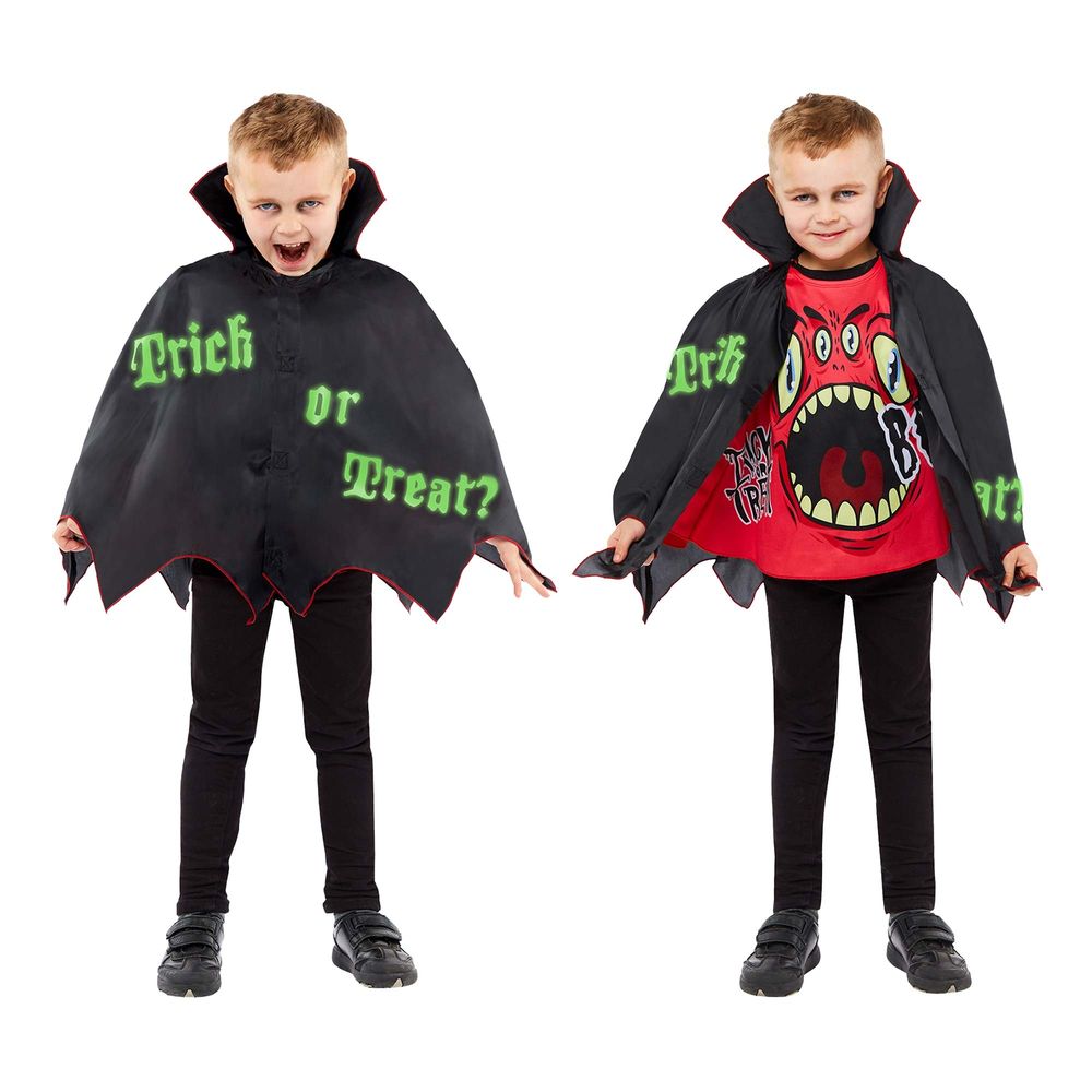 Trick or Treat Monster Cape Naamiaisasu
