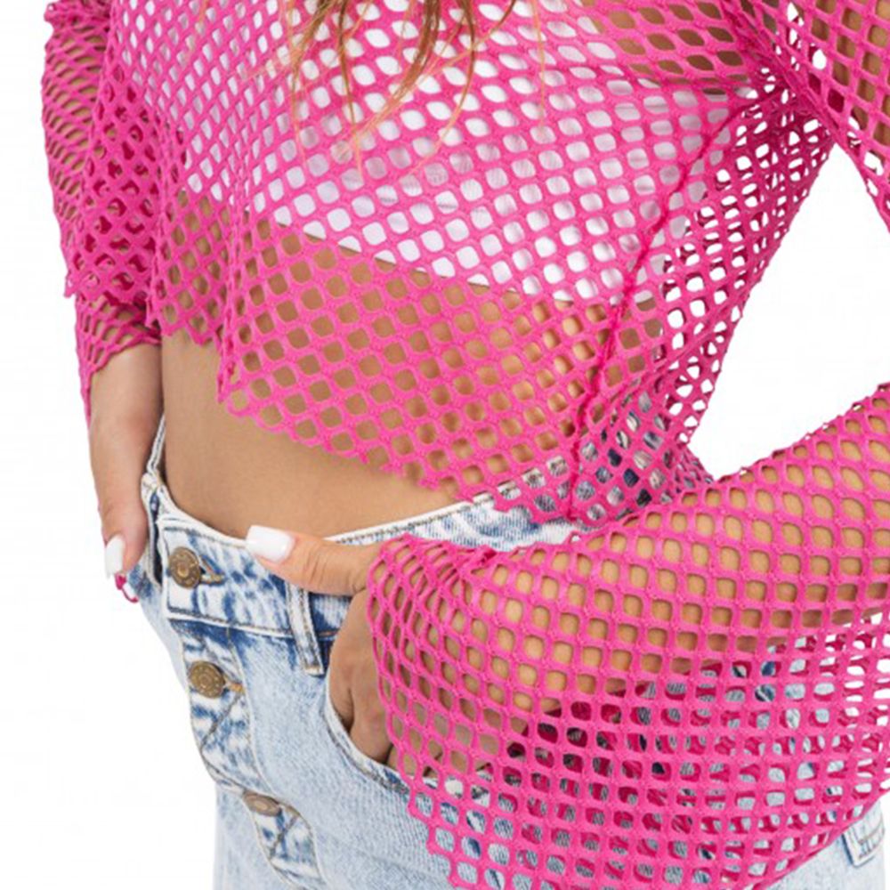 Genser Fiskegarn Rosa