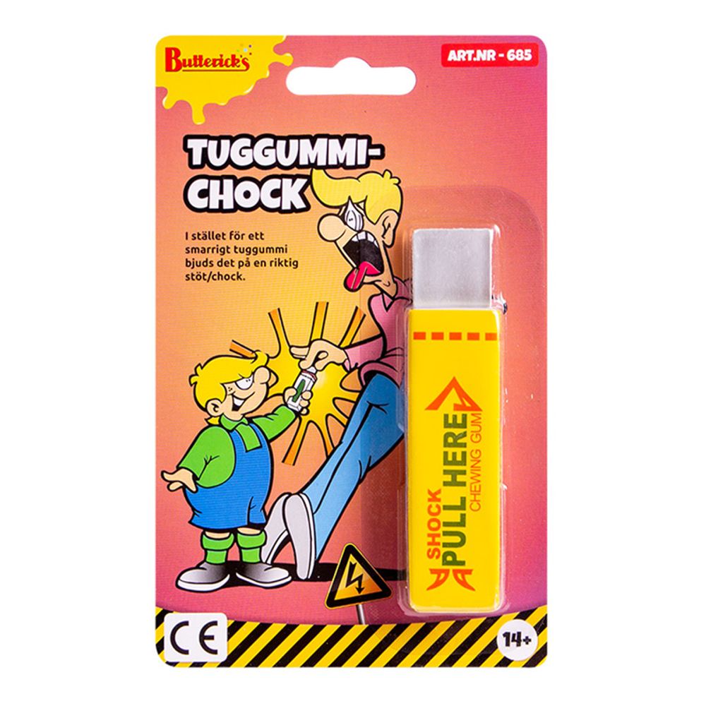 Tuggummi med Elchock Skämtartikel