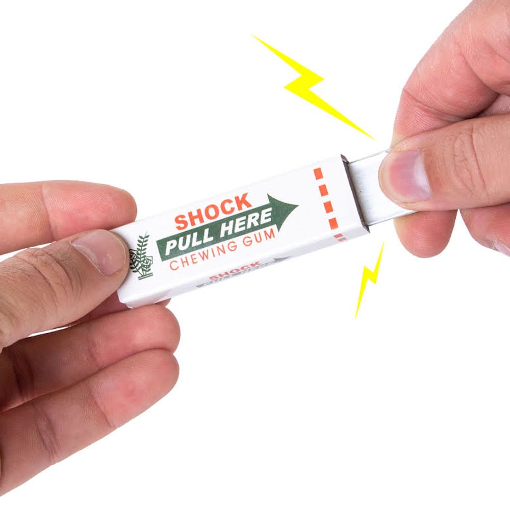 Tuggummi med Elchock Skämtartikel