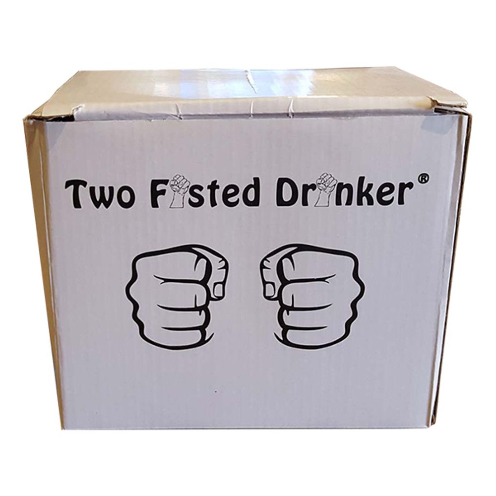 Two Fisted Drinker Ølglass