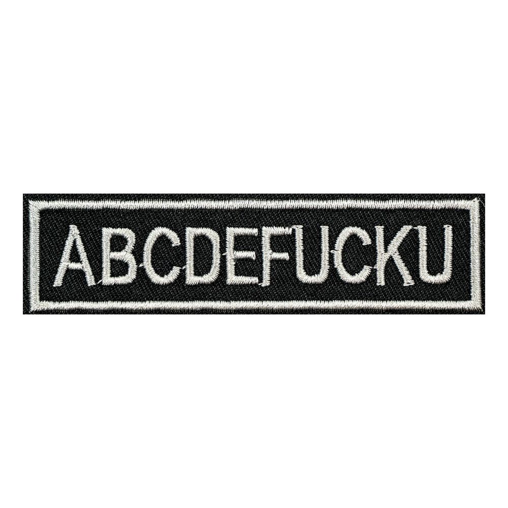 Stofmærke ABCDEFUCKU