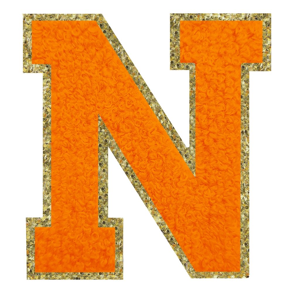 Stofmærke Bogstav Orange