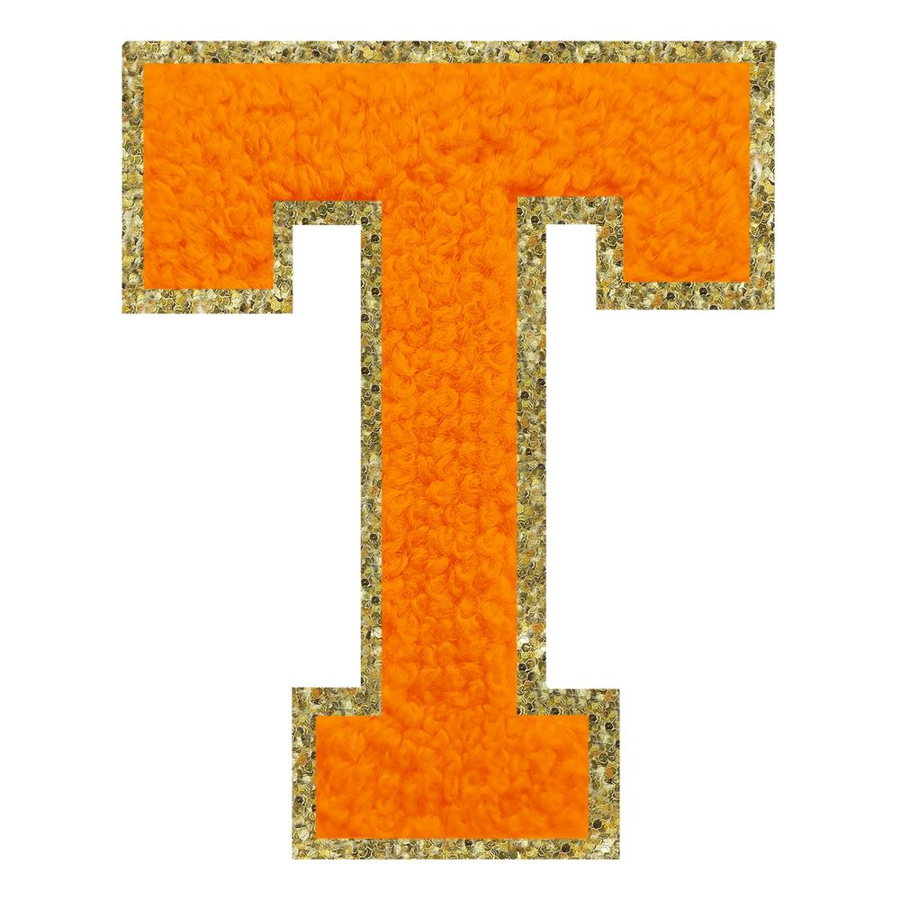 Stofmærke Bogstav Orange