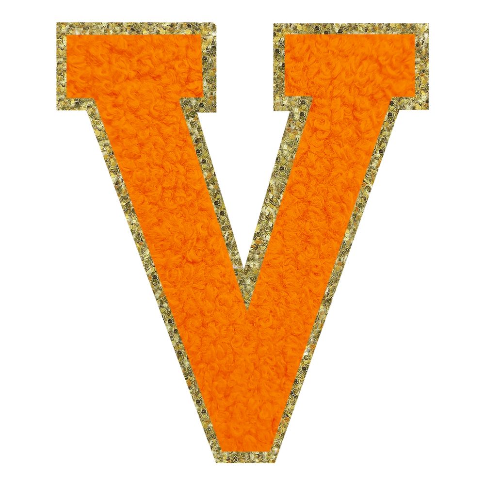 Stofmærke Bogstav Orange