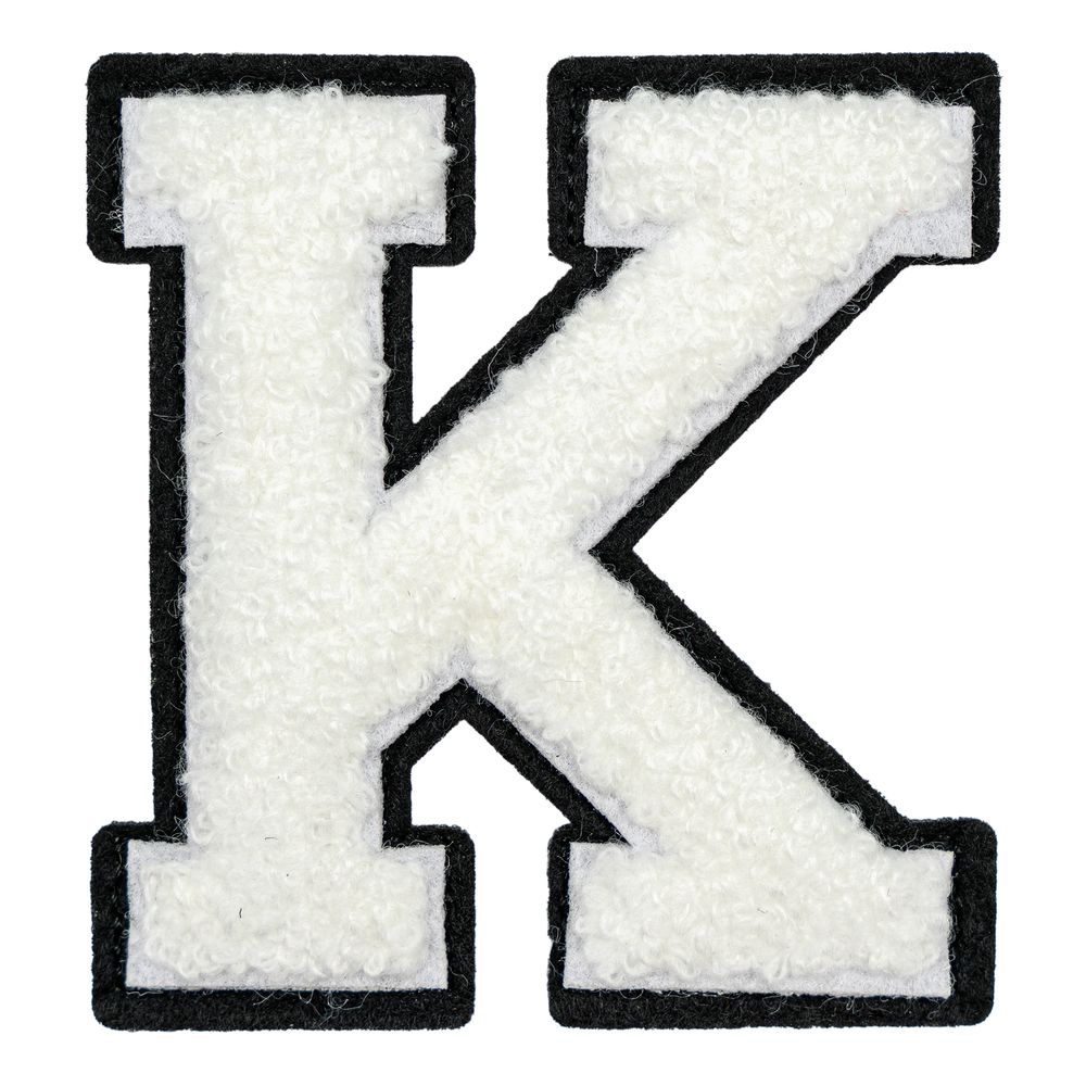 Kangasmerkki Kirjaimet Valkoinen