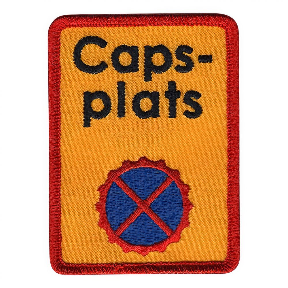 Kangasmerkki Caps-plats