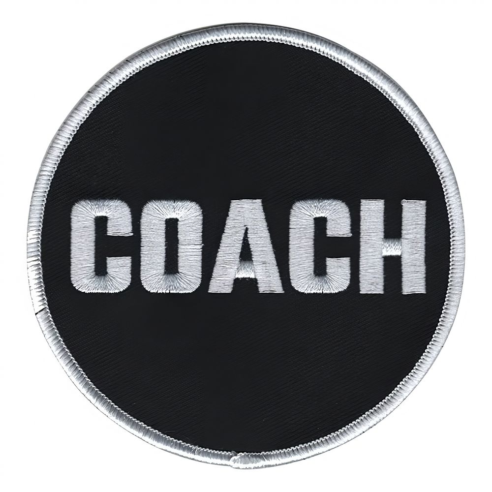 Kangasmerkki Coach Pyöreä