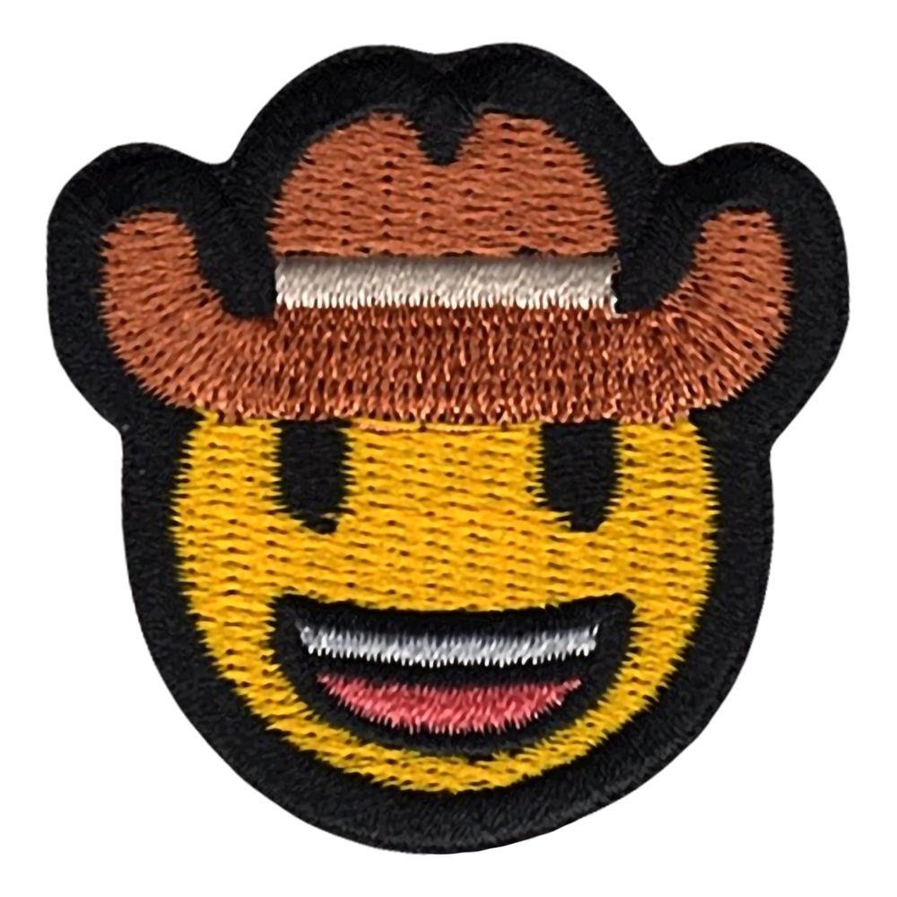 Kangaskuvio Emoji Cowboy