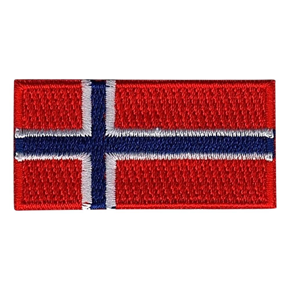Norjan lipun kangasmerkki